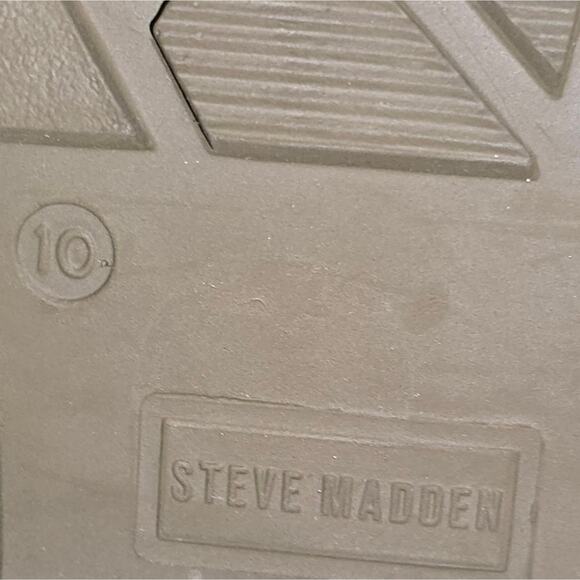 Steve Madden Hayle Women's Boots Black/Olive Platform Lug Sole Size 10 New‎ - Picture 14 of 16